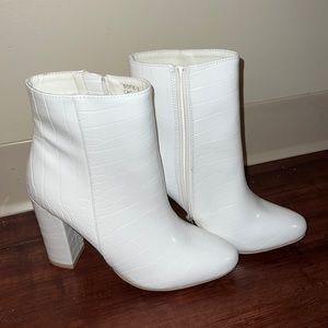 White boots